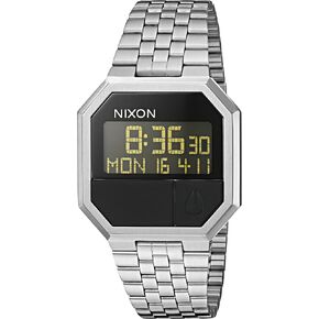 Nixon Re-Run A158. 100m Water Resistant Men’s Digital Watch (38.5mm Digital Watch Face. 13-18mm Stainless Steel Band) in Kuwait