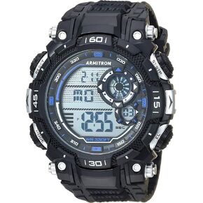 Armitron Sport Men's Digital Chronograph Resin Strap Watch, 40/8397