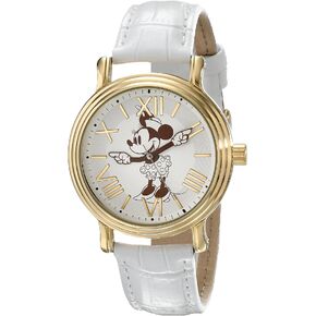 Disney Minnie Mouse Adult Vintage Articulating Hands Analog Quartz Watch