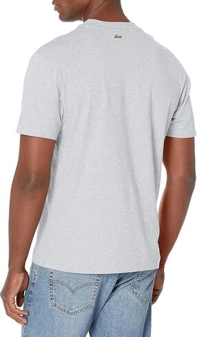 Lacoste Men's Regular Fit Branded Monogram Print T-Shirt in Saudi Arabia