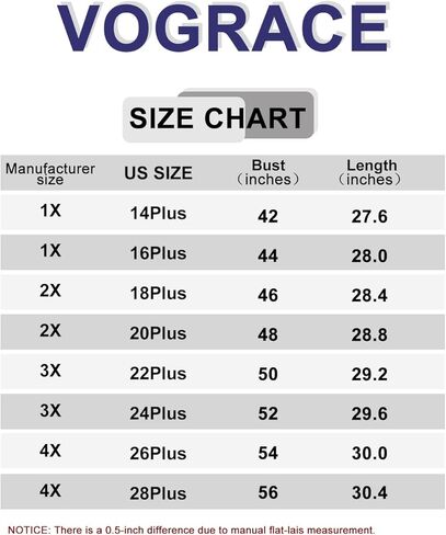 VOGRACE قمصان نسائية بمقاسات كبيرة منسابة أكمام طويلة هينلي قمصان أزرار لأعلى بلوزات مطويات تونيكات in Kuwait