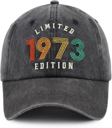 Fxbwhtey 50th 51th 52th 53th 54th 55th 56th 57th 58th 59th Hats Birthday Gifts for Men Women in Kuwait