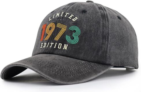 Fxbwhtey 50th 51th 52th 53th 54th 55th 56th 57th 58th 59th Hats Birthday Gifts for Men Women in Kuwait