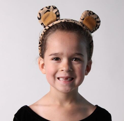مجموعة أزياء Make Believe Kids الأسطورية والغابات والمزرعة الفخمة وحيوانات حديقة الحيوان وعصابة الرأس والأذنين والذيل (اختر النمط) in Kuwait