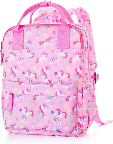 Hapycat Mermaid Toddler Backpack for Girls, Small Cute Preschool Backpack for Girls Kids Kindergarten backpack 12 Inch, Purple in Saudi Arabia
