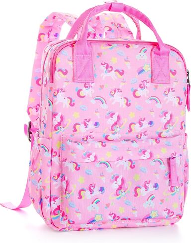 Hapycat Mermaid Toddler Backpack for Girls, Small Cute Preschool Backpack for Girls Kids Kindergarten backpack 12 Inch, Purple in Saudi Arabia