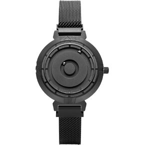 EUTOUR Women Watch Wrist Watch Magnetic Watches Fancy Minimalist Unisex Watches Quartz Watch with Stainless Steel Bracelet 36mm