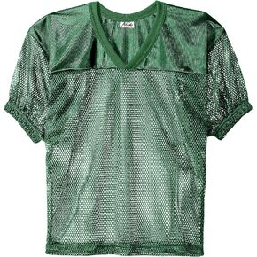 Adams Adult Football Jerseys, Porthole Mesh Practice Jersey with Dazzle Shoulders and Elastic Sleeves