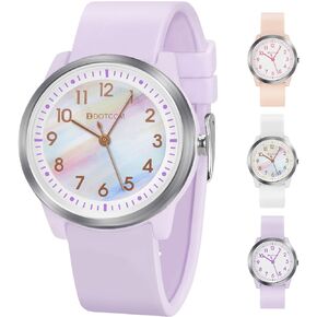 Nurses Watch for Nurses, Doctors, Medical Professionals, Students, Easy to Read Dial, 50M Waterproof Women's Men Medical Analog Watch with Second Hand, Soft Breathable Silicone Band