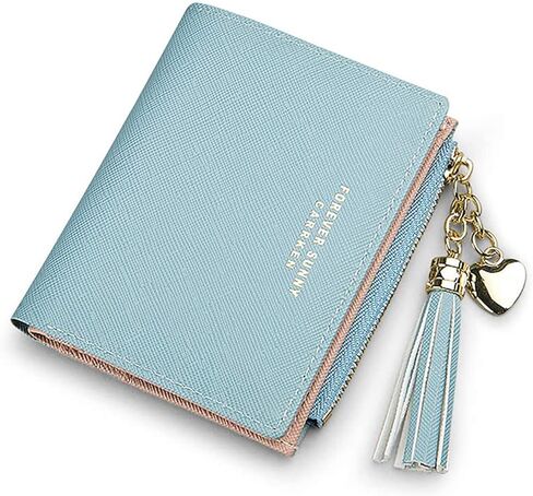 محافظ يافانكي الصغيرة للنساء محفظة رفيعة للعملات المعدنية بسحاب وحامل لبطاقات الهوية ومحفظة صغيرة لطيفة للفتيات in Kuwait