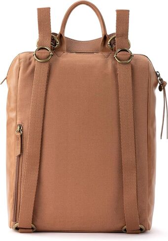The Sak Loyola Convertible Backpack in Leather, Adjustable Convertible Strap, Mahogany Tile Emboss in Kuwait