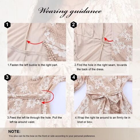 فساتين FARYSAYS للسيدات 2023 كاجوال بأكمام طويلة وفتحة رقبة على شكل V فساتين قصيرة لحفلات الزفاف للضيوف فستان مكشكش متدفق in Kuwait