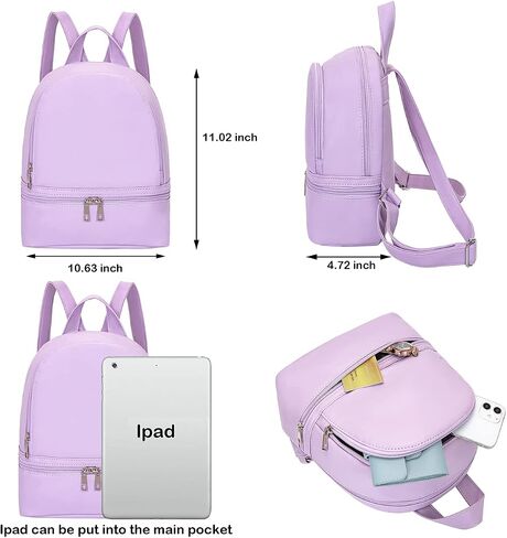 حقيبة ظهر جلدية صغيرة من YiXiamo Cute Purse Fashion للنساء in Kuwait