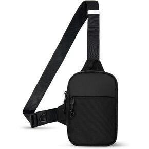 Mini Sling Bag for Men Women Small Crossbody Shoulder Backpack Fanny Packs Personal Pocket Bag Casual Phone Chest Bag