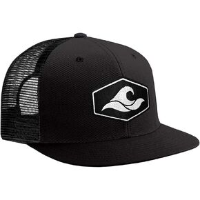 Joe's USA Koloa Surf Hexagon Patch Logo MESH Snapback Hats in Kuwait