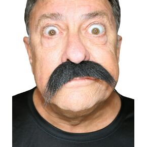 City Costume Wigs Walrus Style Fake Mustache - Self Adhesive Mustache - Available In 6 Natural Colors in Kuwait
