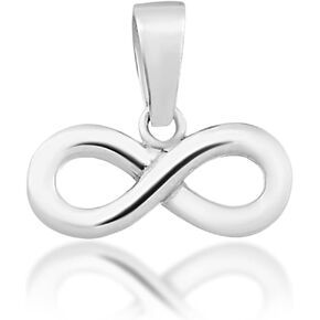 REAL 14k Yellow Gold Infinity Shaped Pendant 11x5 Mm Length X Width By FJ Fuze Jewelry in Saudi Arabia