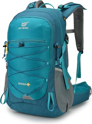SKYSPER Hiking Backpack for Men Women, 35L Lightweight Travel Daypack, Outdoor Camping Back Pack with Multiple Compartments, Durable for Weekend Getaway in Saudi Arabia
