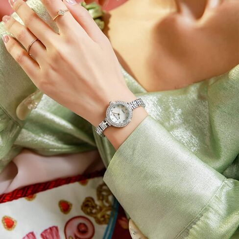 ساعات CakCity للسيدات مع ساعة معصم صغيرة رفيعة للنساء وساعات يد أنيقة للنساء وساعة كلاسيكية صغيرة وساعات وجه صغيرة للنساء هدايا لها in Kuwait