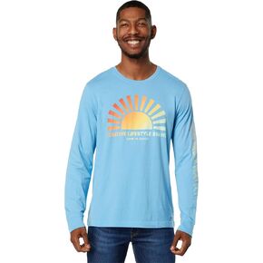 Men's Sunset on The Water Long Sleeve Crusher-LITE Tee in Saudi Arabia