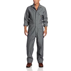 Dickies Men's Big and Tall Fisher Striped Coverall