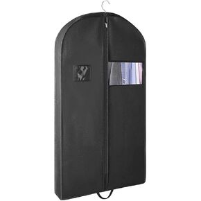 حقائب ملابس مقاس 60 بوصة للسفر، عبوة واحدة من حقيبة الملابس لتعليق الملابس، وحقائب الفساتين للفساتين الطويلة، وحقيبة الملابس المقواة لفساتين الزفاف والمعاطف الشتوية، وحقائب الملابس لتخزين الخزانة in Kuwait