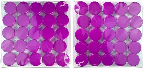 Beauticom 3g/3ml (0.1 Fl Oz) Round Clear Plastic Jars with Round Top Lids for Creams, Lotions, Powders, Glitters, and more. (Color: Clear Lid, Quantity: 50 Pieces) in Kuwait