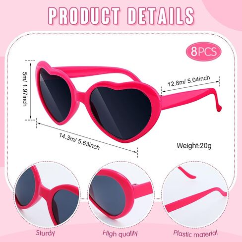 Jiuguva 16 Pcs Breast Cancer Awareness Tutu Skirts and Sunglasses Set Women Tutu Skirts Adult Runners Pink Tutu Dress Heart Shaped Retro Sunglasses for Running Activities in Saudi Arabia