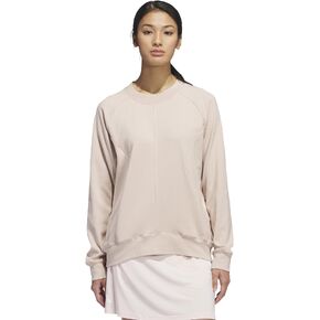 adidas Golf Women's Standard Made with Nature Sweatshirt, Wonder Taupe