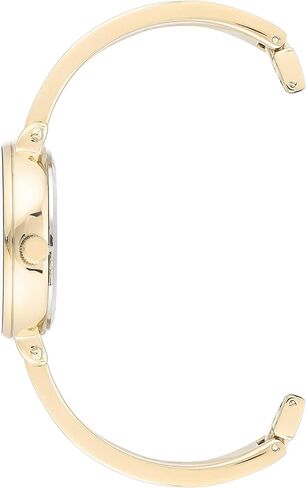 Anne Klein Women's Genuine Diamond Dial Bangle Watch with Bracelet Set, AK/3620 in Kuwait
