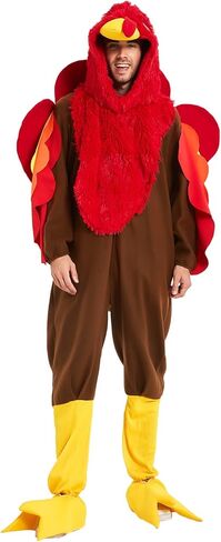 Gardentime تركيا زي الكبار عيد الشكر هالوين نيسيي تأثيري الزي 3 قطعة متعة البدلة للرجال والنساء عطلة الطرف in Kuwait