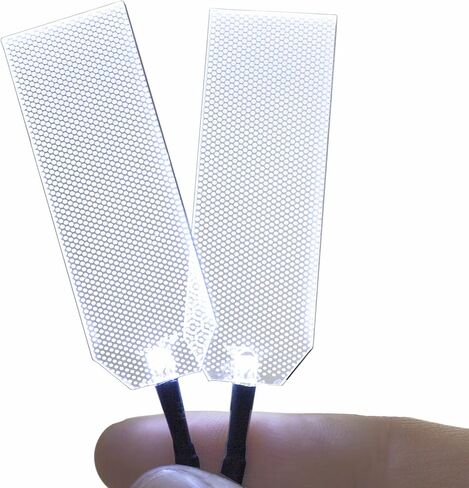 Cosplay DIY Acrylic led Light, Helmet Lights kit RGB Superhero for Men Kids Gifts Blue in Kuwait