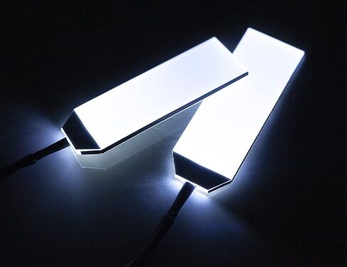 Cosplay DIY Acrylic led Light, Helmet Lights kit RGB Superhero for Men Kids Gifts Blue in Kuwait