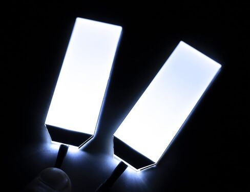 Cosplay DIY Acrylic led Light, Helmet Lights kit RGB Superhero for Men Kids Gifts Blue in Kuwait