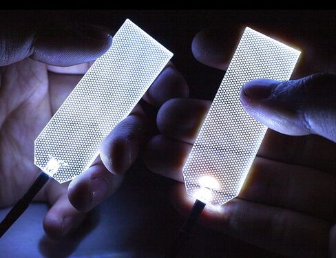 Cosplay DIY Acrylic led Light, Helmet Lights kit RGB Superhero for Men Kids Gifts Blue in Kuwait