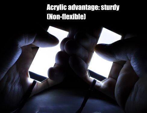 Cosplay DIY Acrylic led Light, Helmet Lights kit RGB Superhero for Men Kids Gifts Blue in Kuwait