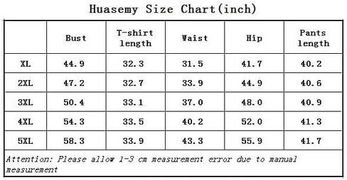 Huasemy Plus Size 2 Piece Outfits for Women, Long Sleeve Solid Tops,Bodycon Pants Casual Suit Sweatsuit Set in Kuwait