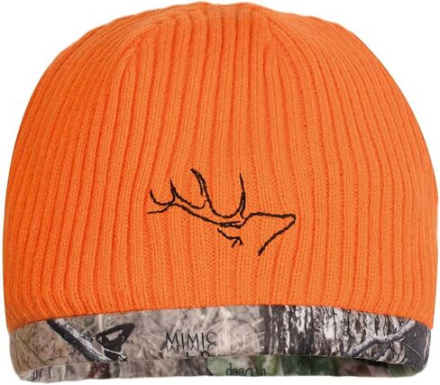 قبعة EDTREK عالية الأداء من الصوف الأكريليكي القابل للعكس للقبعات المحبوكة المموهة للطقس البارد in Kuwait