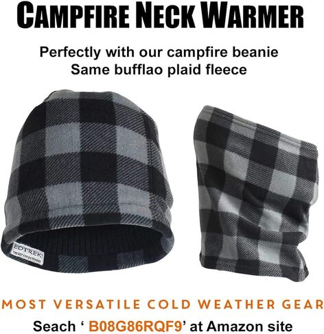 قبعة EDTREK عالية الأداء من الصوف الأكريليكي القابل للعكس للقبعات المحبوكة المموهة للطقس البارد in Kuwait