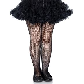 Leg Avenue Girls' Little Fishnet Tights, Black, Medium in Kuwait