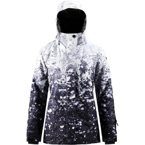 Women's Ski Jacket Snow Coat Snowboard Waterproof Windproof Winter Sport Warm Insulated Hooded in Kuwait