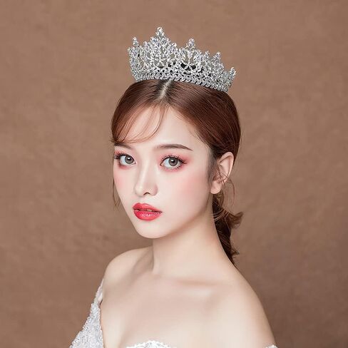 تيجان من الذهب الوردي للنساء من Eseres، تيجان عيد الميلاد، وتاج الملكة للحفلات الراقصة in Kuwait