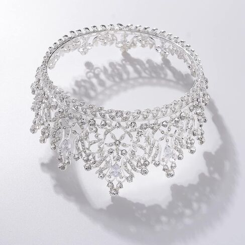 تيجان من الذهب الوردي للنساء من Eseres، تيجان عيد الميلاد، وتاج الملكة للحفلات الراقصة in Kuwait