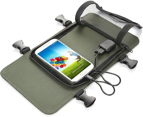 حقيبة ظهر تعمل بالطاقة الشمسية بقدرة 7 واط لشحن الألواح الشمسية للهواتف المحمولة ومصدر طاقة الجهاز 5 فولت in Kuwait