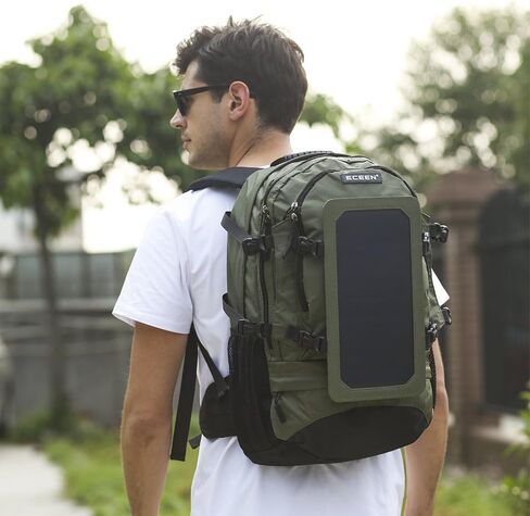 حقيبة ظهر تعمل بالطاقة الشمسية بقدرة 7 واط لشحن الألواح الشمسية للهواتف المحمولة ومصدر طاقة الجهاز 5 فولت in Kuwait