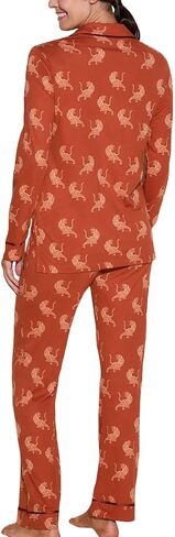Cosabella Women's Bella Printed Long Sleeve Top & Pant Pajama Set in Kuwait