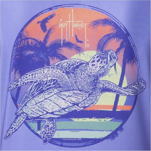 Guy Harvey Women's Graphic Long Sleeve Sun Protection Top in Saudi Arabia