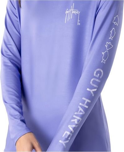 Guy Harvey Women's Graphic Long Sleeve Sun Protection Top in Saudi Arabia