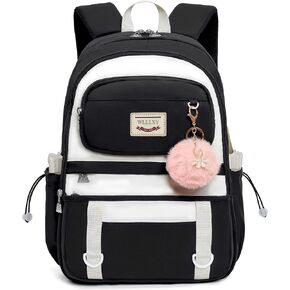 Caoroky knight Laptop Backpack Purse 15.6 inch School Bag College Back Pack Anti Theft Travel Backpacks Large Bookbag for Teens Girls Women Students Casual Daypack - Pink
