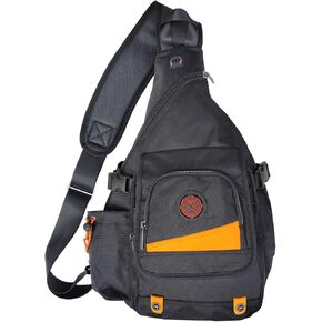 Large Sling Bag Backpack Pack 13" 14" Laptop Bag Satchel Travel Backpack Black in Kuwait